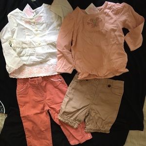 Janie and Jack outfits 12-18 months. NWT 4 pc